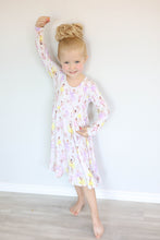 Load image into Gallery viewer, Ballerina Toddler Twirl Dress
